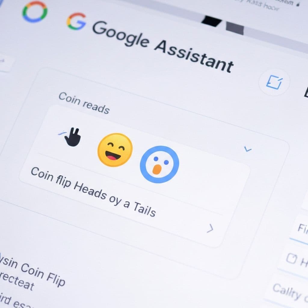 Flip a coin — voice toss demo