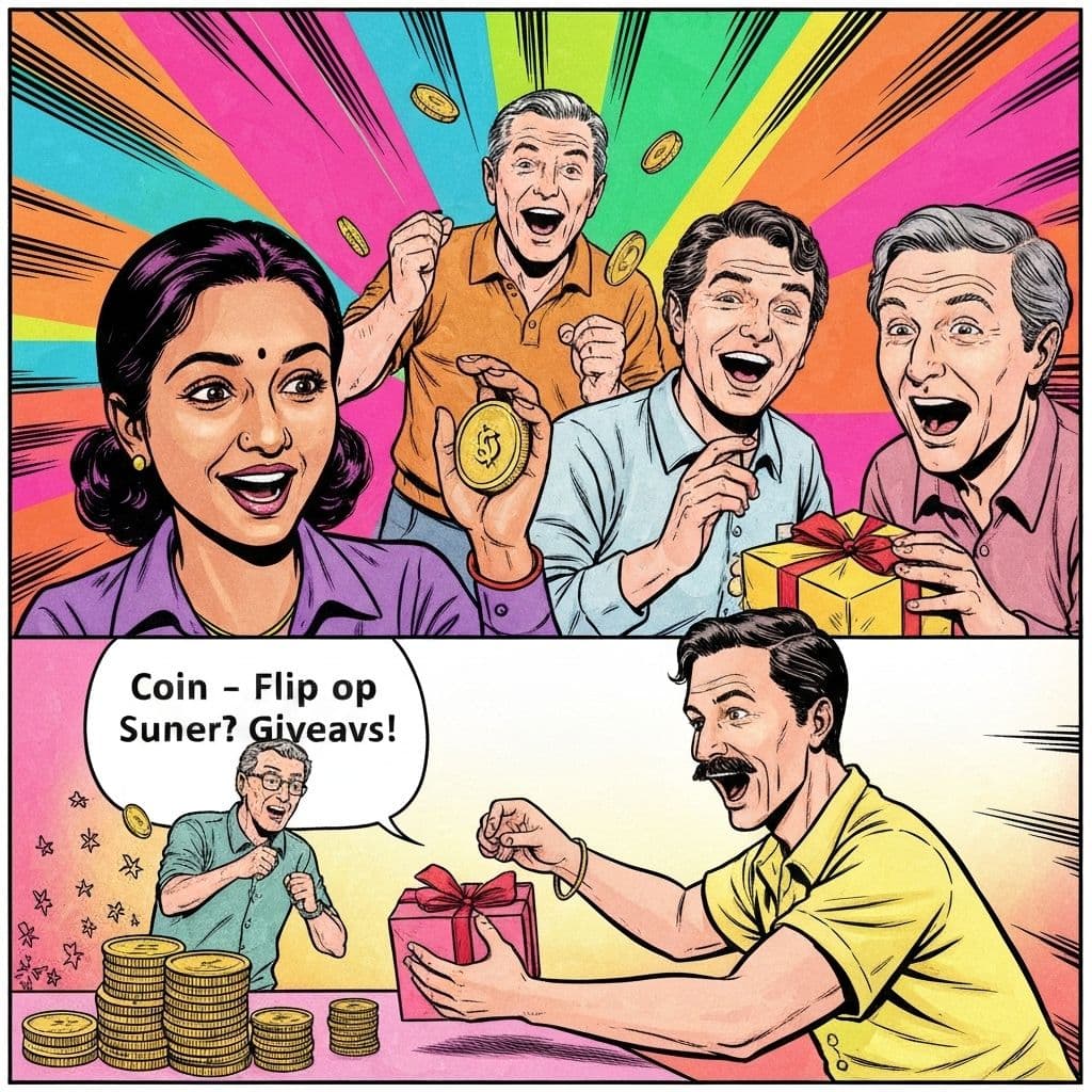Flip a coin — coin toss game idea