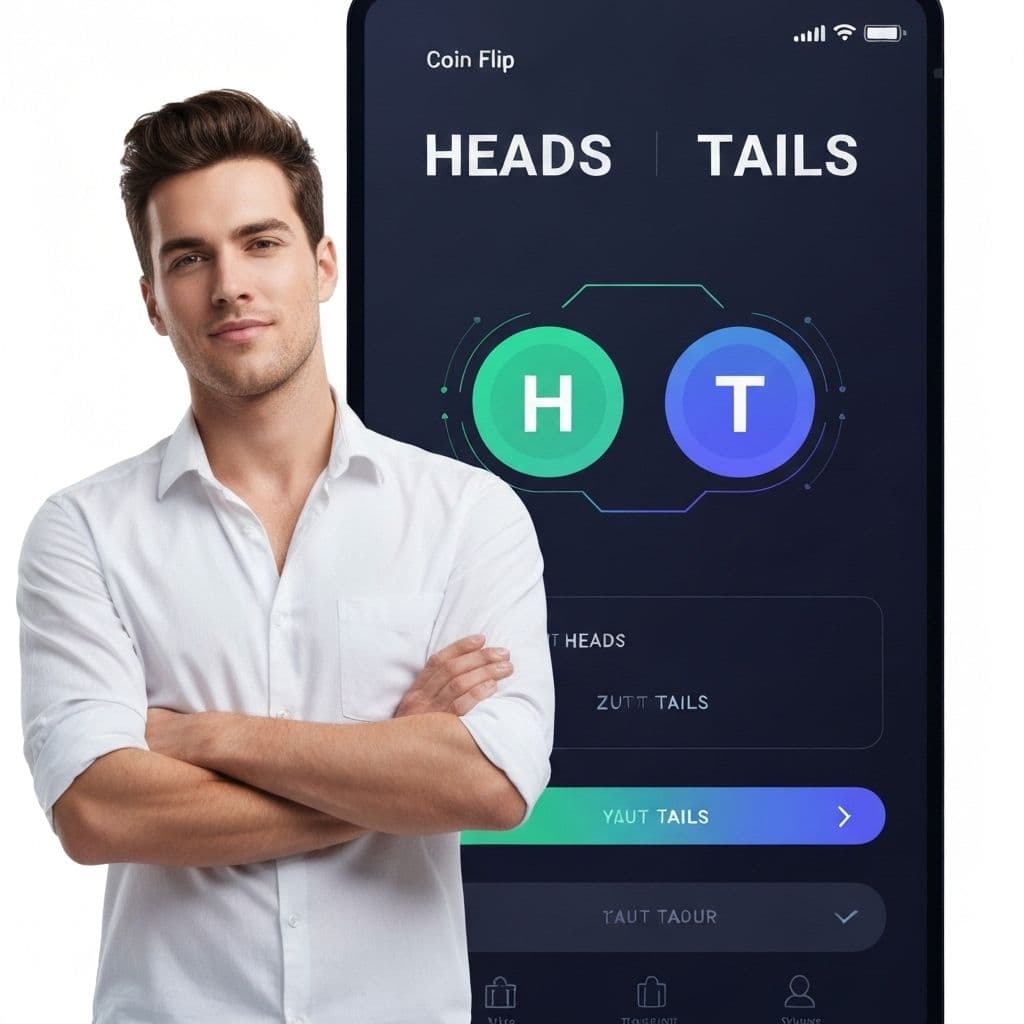 Flip a coin — virtual coin toss guide